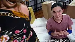 Stepmom Spanks Youngster Before Riding!