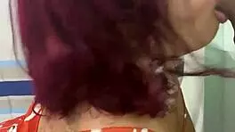 Teen deepthroats dildo roughly in ebony milf scene