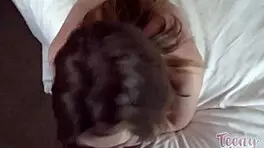 Wow, best babysitting ever! Seth Brogan cums inside Claire Roos’ tight cunt