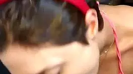 Sadira Hotwife Teases Monster Cock In Bathroom!