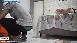 curvy wife moans during rough domination and facial humiliation