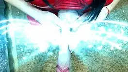 pretty woman masturbates in hot tub, ends with bright cumshot