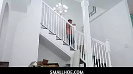 Tiny Asian Princess Jade Kimiko Faces Sergeant Miles' Massive Challenge in Fun-Sized Adventure