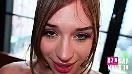 cotdamn persian princess aria valencia lovs gettin used as a fuckdoll in quickie