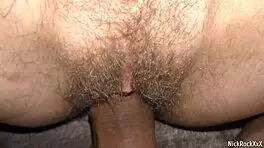 mistress with hairy pussy gets fucked by delivery man