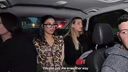 Uber Con Suerte Se Coje A Tres Minas Por El Culo El Viaje De Alguna Forma Se Cobra