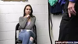 nicole auclair caught stealing at shoplyfterxxx, bent over for a creampie by jack vegas 😏