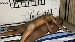 Passionate Fucking With Best Friend's Big Black Cock