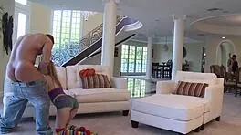 lexi belle rides big dick while keeping rainbow socks on