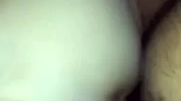 Daddy’s lil slut takes big cock in homemade interracial action. Her tight ass gets pounded hard by monster meat.