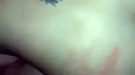 Daddy’s lil slut takes big cock in homemade interracial action. Her tight ass gets pounded hard by monster meat.