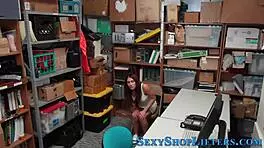 Teen amateur caught giving intense blowjob in reality setting