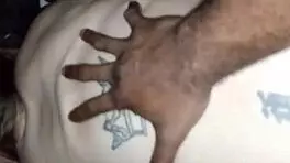 Daddy’s lil slut takes big cock in homemade interracial action. Her tight ass gets pounded hard by monster meat.