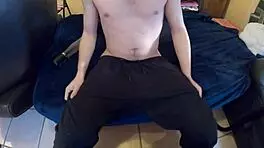 Watch me pump my cock bigger then cum hard