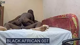 black girl stepsis rides him in homemade video on sheer