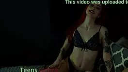 British Redhead Gets Railed And Covered In Cum