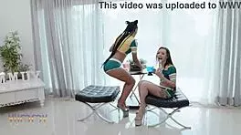 Rough Orgy with Brazilian Stars Giih Spanic and Nat in P-Sluts 77