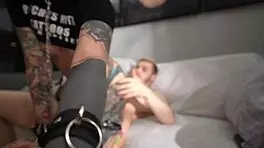 do bitches with tattoos fuck better? goth girl loves hard fast assfucking!