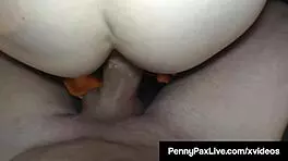 Petite Redhead Penny Pax Gets Ass Fucked by Big Cock Roommate in Dorm. Bent Over for Doggystyle Anal Sex.