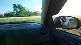 Dominant nympho forces outdoor cheating with monster cock ride