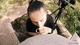 POV BTS Pro Blowjob in the Middle of Nowhere, Damn Hot!