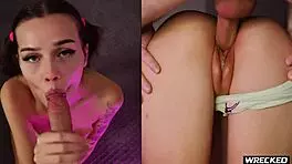rough domination fuck for submissive teen cumdumpster