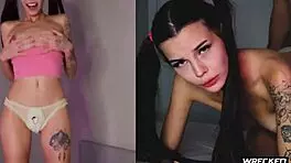 rough domination fuck for submissive teen cumdumpster