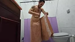 Stepdaughter Gets Horny Seeing Father-In-Law In Shower And Has Multiple Orgasms In Pussy