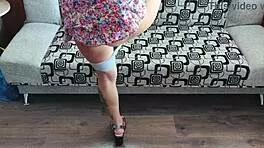 Hidden cam catches balcony cum on ass in 4K.