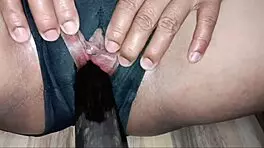 wet blowjob with lots of cum in my mouth