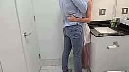 Encounter with 18-year-old girl in toilet at party.