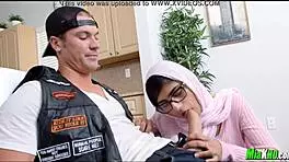 mia khalifa hijab tag team with teen big tits group