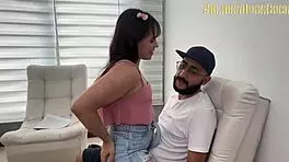 my student sucks me to pass class with dirty talk and humiliation in latina teen 18+ ass licking session