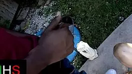 Fantastic Brunette Rides Huge Cock in Anal, Receives Creampie