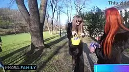 mia trejsi and katy rose in wild easter foursome dv! 🐰