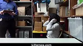 Sexy arab busty caught stealing and fucked good hardcore big boobs