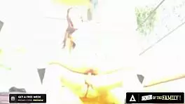 Out of the Family: Pervert Father Bangs Sexy Teen 18+ Gina Valentina