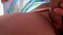 omg, a stranger rubbed his cock on my panties in the city bus and came!