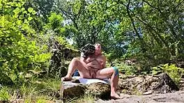 Hunt for Young Mom: Brunette Taken by Surprise in Street Fucking