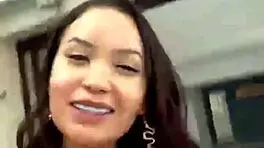 Japanese blogger gives pussy to barbecue guy without condom at party