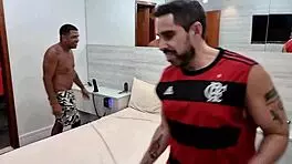 Renatinha gets ass licked behind scenes!