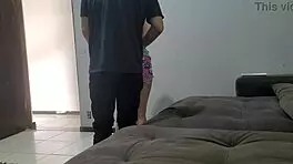 Justice official catches malandro's woman alone at home.