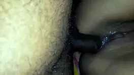 Busting Colombian Brunette's Fat Ass Hard