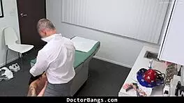 Teen Visits Doctor For Deepthroat And Doggy Fuck