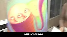 muslimtabu - arab teen 18+ stepsister dania vegax left her stepbrother with blue balls