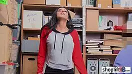 Latina Teen Arrested For Blowjob At Work