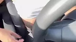 Outdoor Oral And Assfucking With Shaved Pussy In No Traffic!