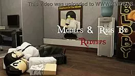 submissive amateur gets her pussy fucked roughly by big cock in office