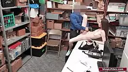 teen babe seduced by officer for stealing