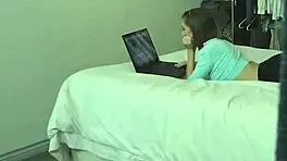 Teen Stepsis Riley Mae Tied Up For A Special Lesson